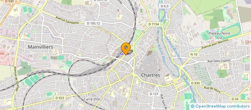 localisation de l'entreprise ETL à CHARTRES