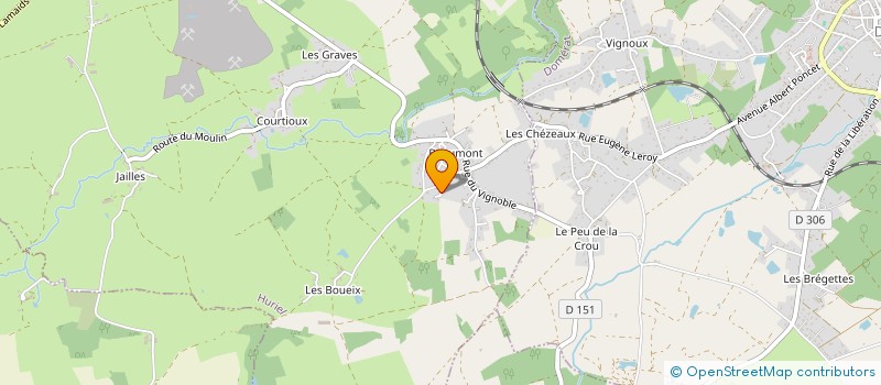 localisation de l'entreprise ETL BRIAULT  HURIEL