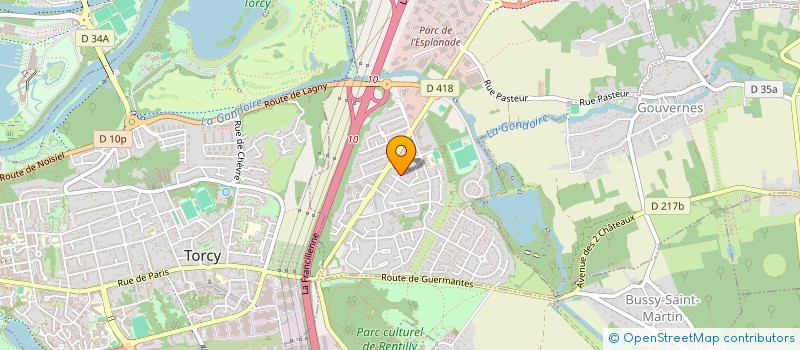 localisation de l'entreprise ETLC à SAINT-THIBAULT-DES-VIGNES