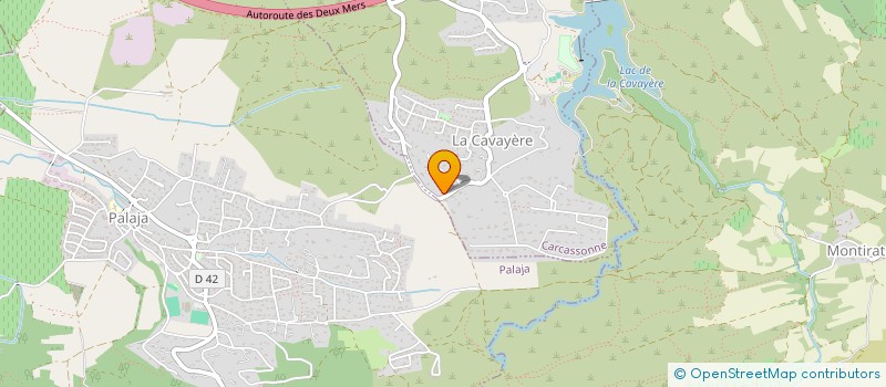 localisation de l'entreprise ETLM IMMO à CARCASSONNE