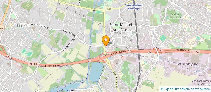localisation de l'entreprise ETLS à BRETIGNY-SUR-ORGE