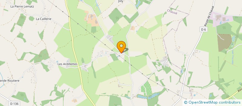 localisation de l'entreprise ETLYS  CHAUVE