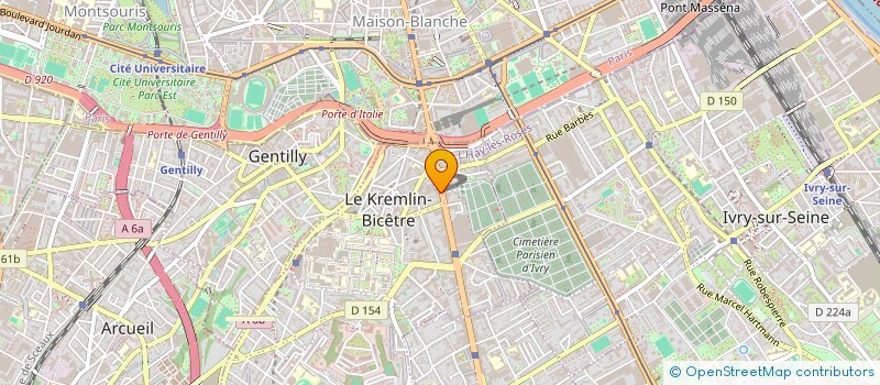 localisation de l'entreprise ETM à LE KREMLIN-BICETRE