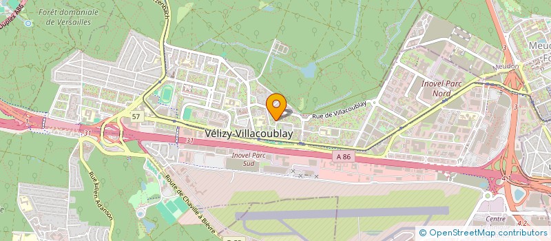 localisation de l'entreprise ETMATT  VELIZY-VILLACOUBLAY