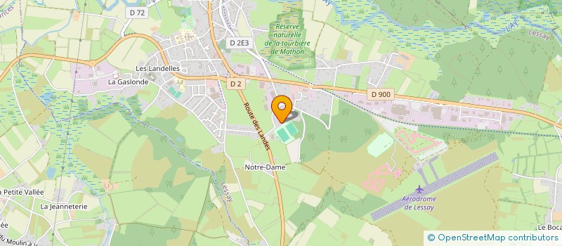 localisation de l'entreprise ETMI  LESSAY