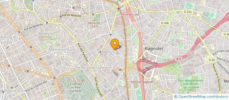 localisation de l'entreprise ETMI ELECTRO TECHNIQUE MENAGER INDUSTRIEL à PARIS