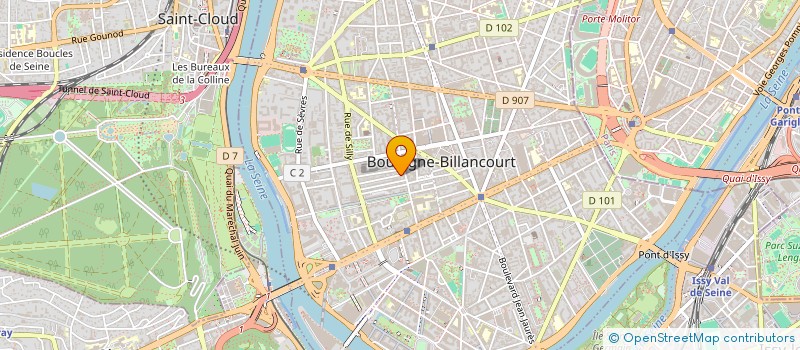 localisation de l'entreprise ETMILI à BOULOGNE-BILLANCOURT