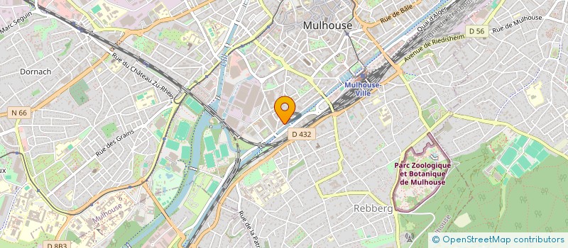 localisation de l'entreprise ETMO à MULHOUSE