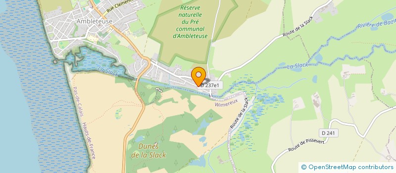 localisation de l'entreprise ETMOBATI  AMBLETEUSE