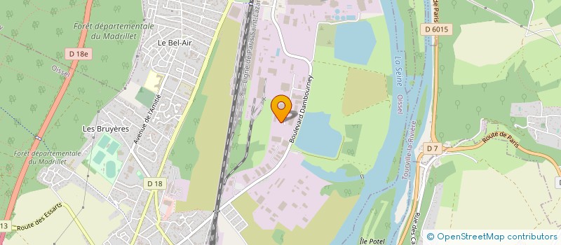 localisation de l'entreprise ETMP ETS TRANSFORM MATI PLASTI  OISSEL