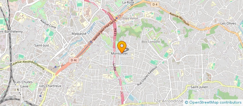 localisation de l'entreprise ETNA à MARSEILLE