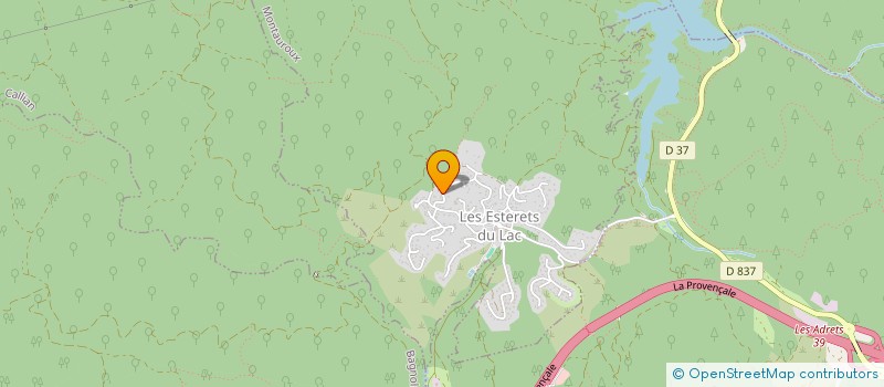 localisation de l'entreprise ETNA  MONTAUROUX