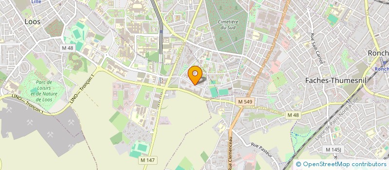 localisation de l'entreprise ETNA DENTAL  LOOS