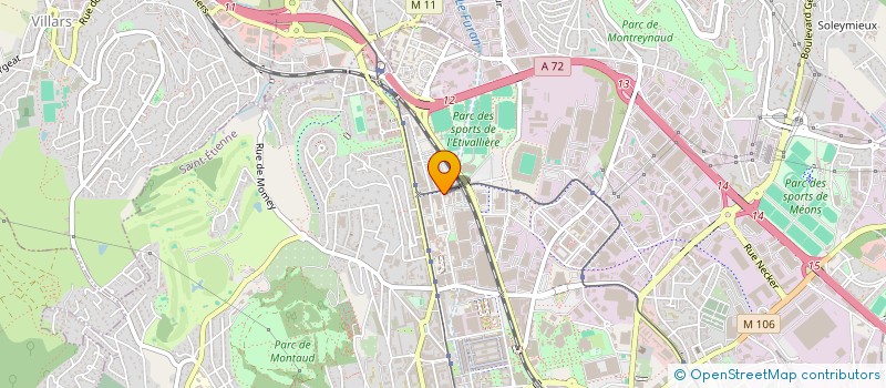 localisation de l'entreprise ETNIC DESIGN  SAINT-ETIENNE