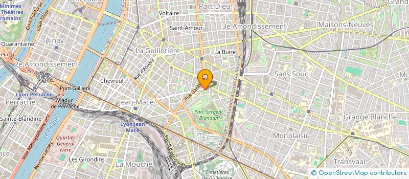 localisation de l'entreprise ETNIKA  LYON