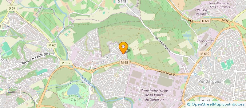 localisation de l'entreprise ETNNA à LE CRES