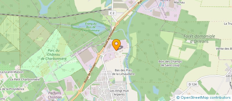 localisation de l'entreprise ETNO 45 à BOIGNY-SUR-BIONNE