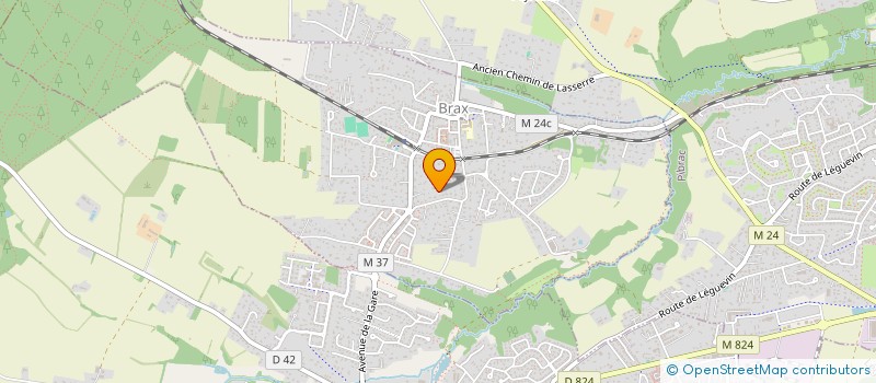 localisation de l'entreprise ETO à BRAX