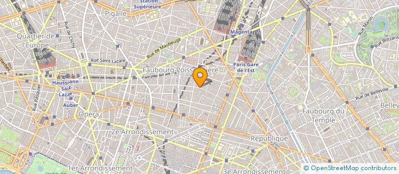 localisation de l'entreprise ETOILE 2000 à PARIS