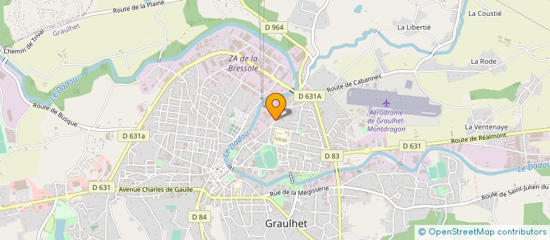 localisation de l'entreprise ETOILE à GRAULHET