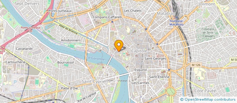localisation de l'entreprise ETOILE à TOULOUSE