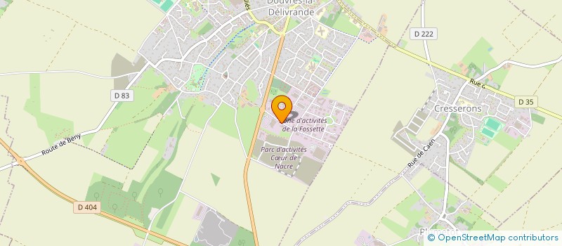 localisation de l'entreprise ETOILE  DOUVRES-LA-DELIVRANDE