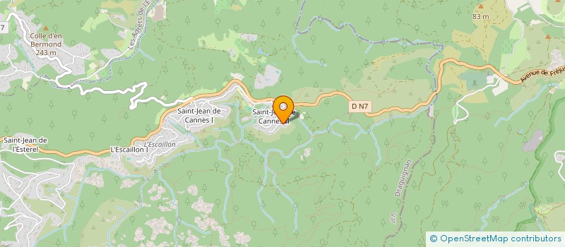 localisation de l'entreprise ETOILE à FREJUS
