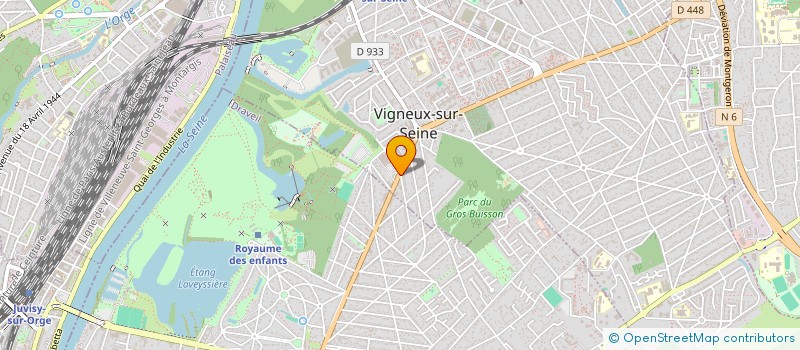 localisation de l'entreprise ETOILE à VIGNEUX-SUR-SEINE