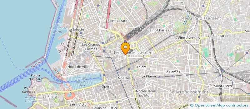 localisation de l'entreprise ETOILE à MARSEILLE