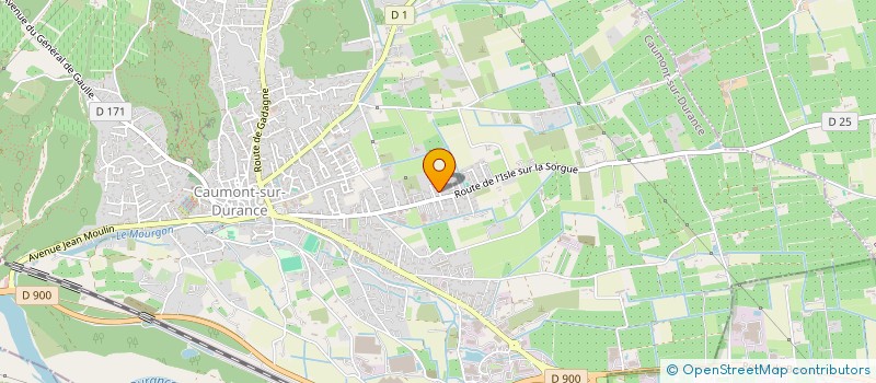 localisation de l'entreprise ETOILE 84  CAUMONT-SUR-DURANCE