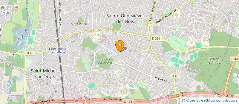 localisation de l'entreprise ETOILE à SAINT-MICHEL-SUR-ORGE