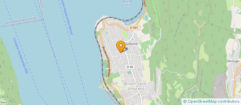 localisation de l'entreprise ETOILE  BRISON-SAINT-INNOCENT