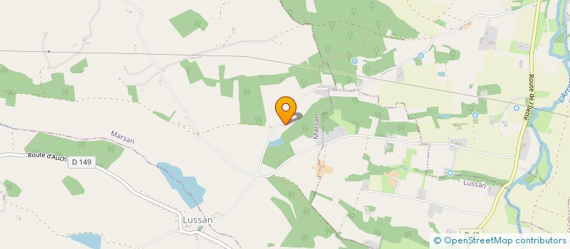 localisation de l'entreprise ETOILE  MARSAN