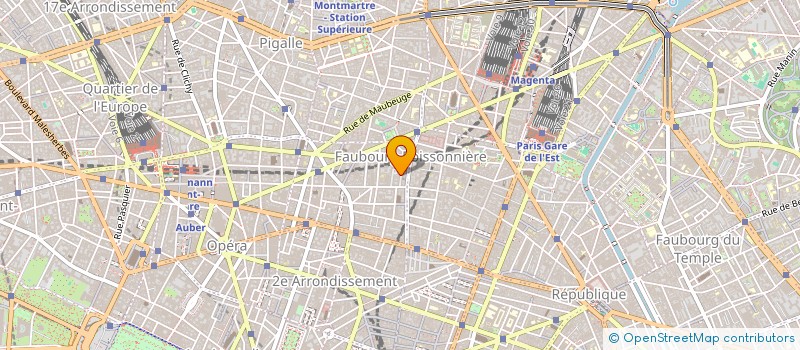 localisation de l'entreprise ETOILE ALU à MONTREUIL