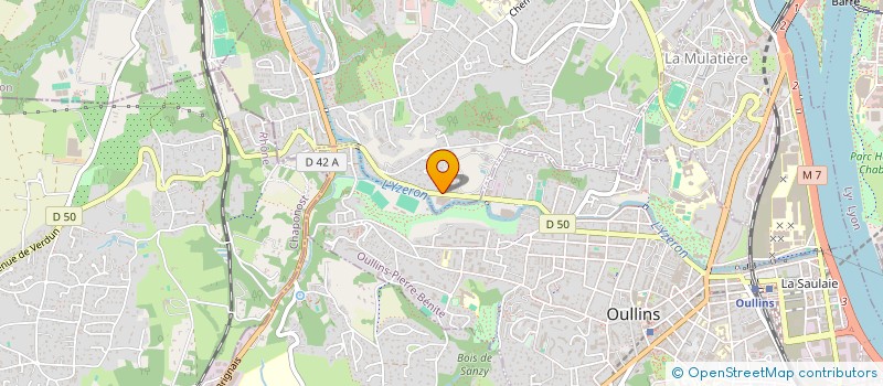 localisation de l'entreprise ETOILE AUTO à SAINTE-FOY-LES-LYON