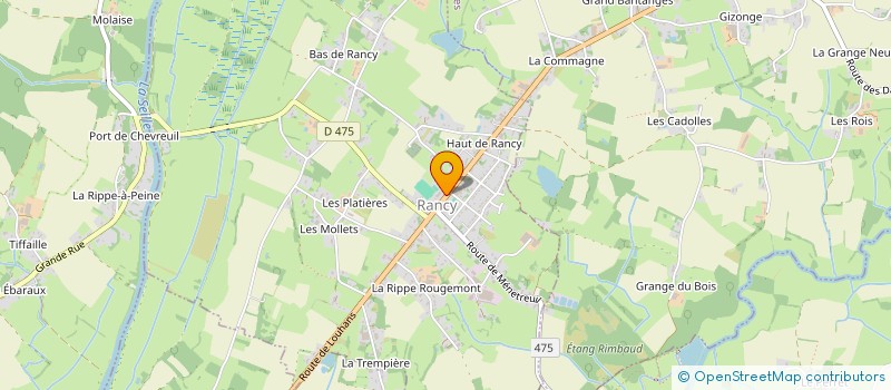 localisation de l'entreprise ETOILE BOULISTES DE RANCY  RANCY