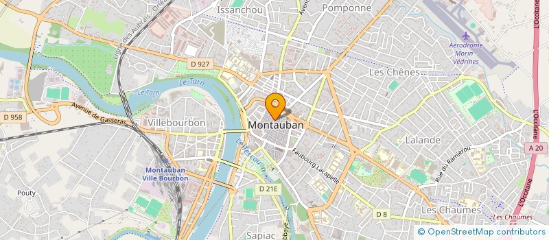 localisation de l'entreprise ETOILE CARRELAGE  MONTAUBAN