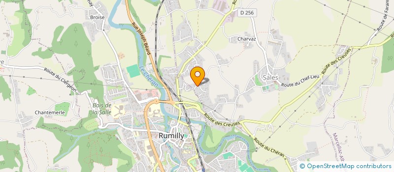 localisation de l'entreprise ETOILE CARRELAGE  SALES