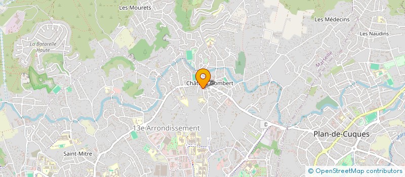 localisation de l'entreprise ETOILE CENTER  MARSEILLE