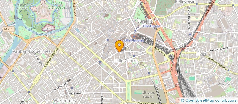 localisation de l'entreprise ETOILE COFFEE à LILLE