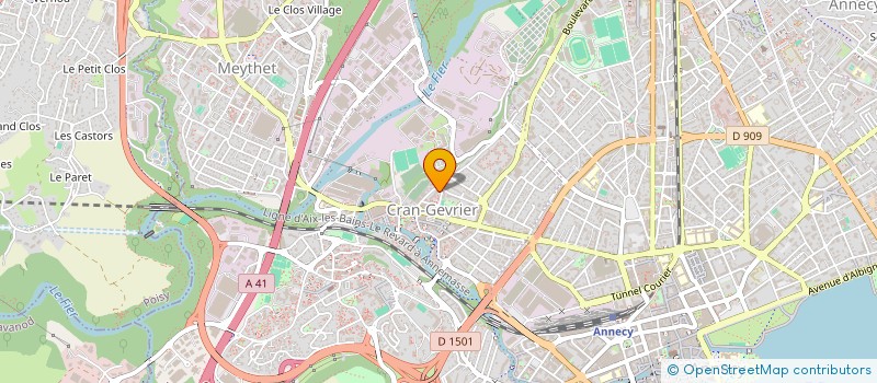 localisation de l'entreprise ETOILE COIFFURE  ANNECY