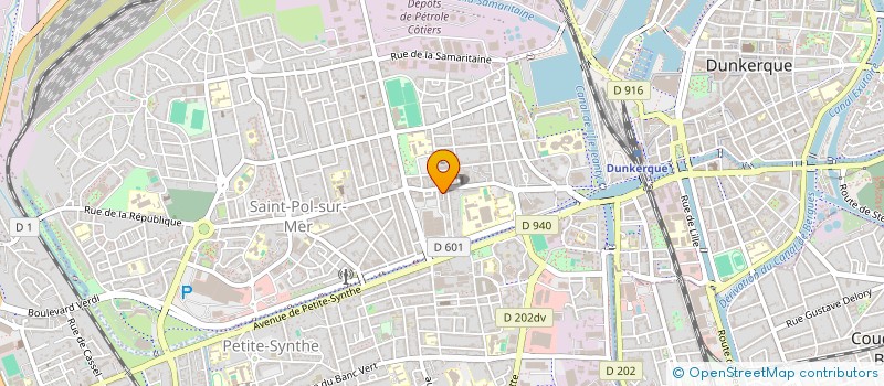 localisation de l'entreprise ETOILE COMMUNICATION à DUNKERQUE