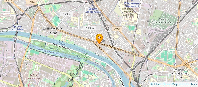localisation de l'entreprise ETOILE COMPAGNY à EPINAY-SUR-SEINE