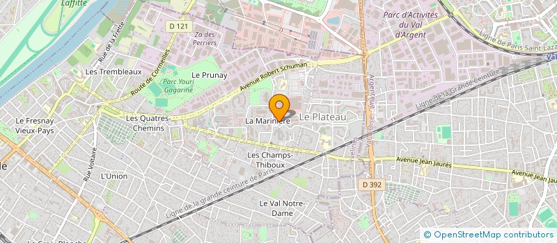 localisation de l'entreprise ETOILE COMPUTER SOLUTIONS à SARTROUVILLE