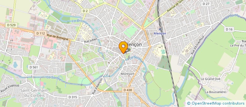 localisation de l'entreprise ETOILE D INDOCHINE à ALENCON