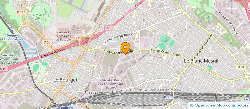 localisation de l'entreprise ETOILE D'ISIS à LE BLANC MESNIL