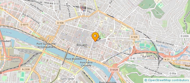 localisation de l'entreprise ETOILE D'OR 76 à ROUEN