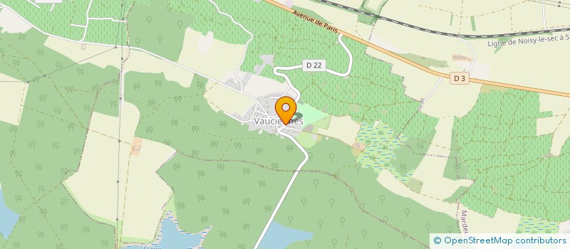 localisation de l'entreprise ETOILE D'OR  VAUCIENNES