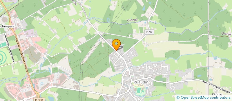 localisation de l'entreprise ETOILE D'ORIENT  RUAUDIN