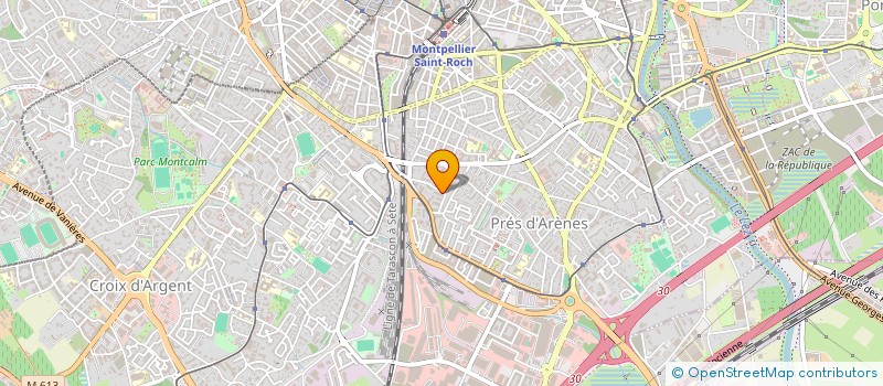 localisation de l'entreprise ETOILE DE BONHEUR à MONTPELLIER